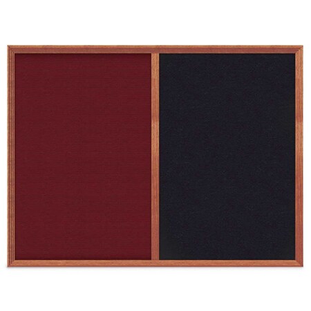 United Visual Products Slim Style Indoor Enclosed Corkboard, 12", UV500SCH-GOLD-BUFF UV500SCH-GOLD-BUFF